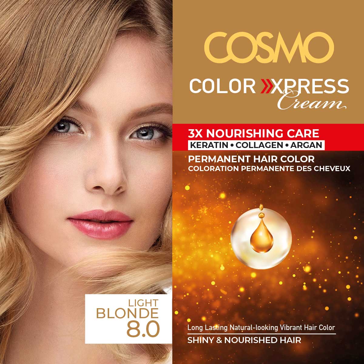 8.0 Light Blonde